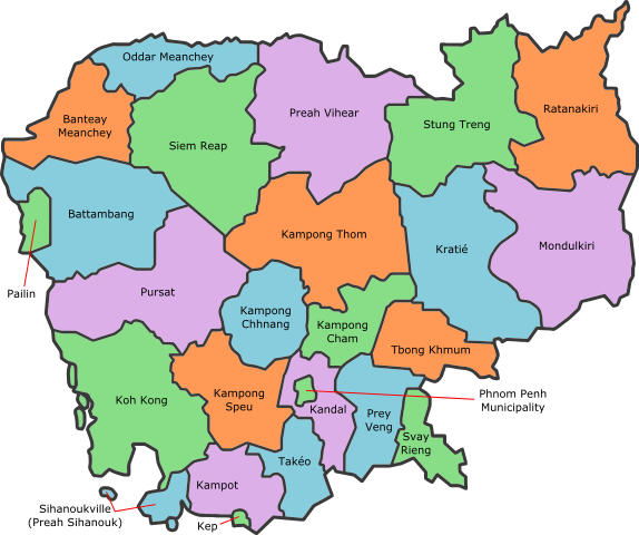 cambodia-provinces-map